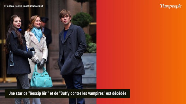 Star de Buffy contre les Vampires et Gossip Girl, cette actrice vient de nous quitter à 39 ans
