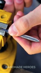 I Made a Miniature Sword from a Simple Nail! 🗡️✨