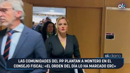 Las comunidades del PP plantan a Montero en el Consejo Fiscal «El orden del día lo ha marcado ERC»