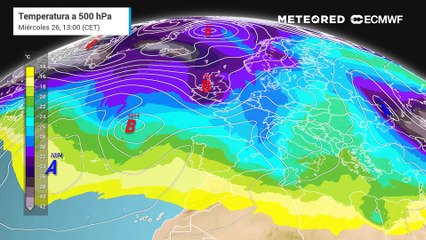 Una borrasca se descogará hacia el Golfo de Cádiz