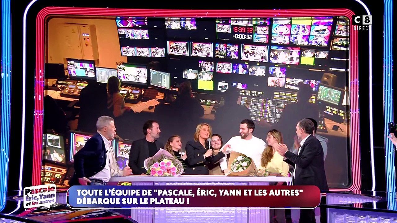 Fin de "Pascale, Eric, Yann et les autres" sur C8, avec Pascale de La Tour du Pin.
