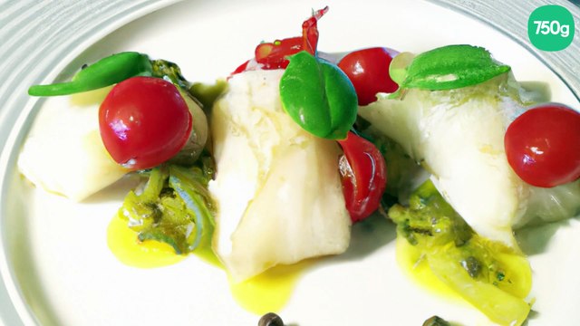 Papillotes de cabillaud au citron vert et tomates confites