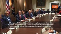 Musk apre prima riunione gabinetto Trump: Tagliare subito debito o Paese va in bancarotta