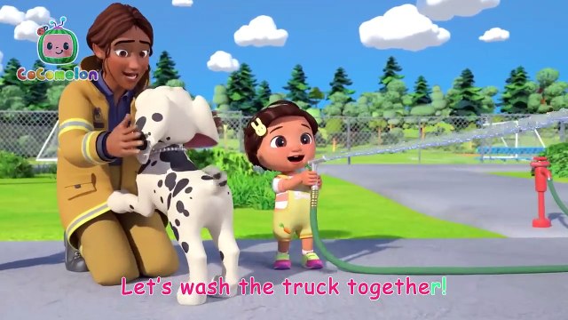 Fire Truck Wash, Car Wash Song  + MORE CoComelon Nursery Rhymes & Kids Songs