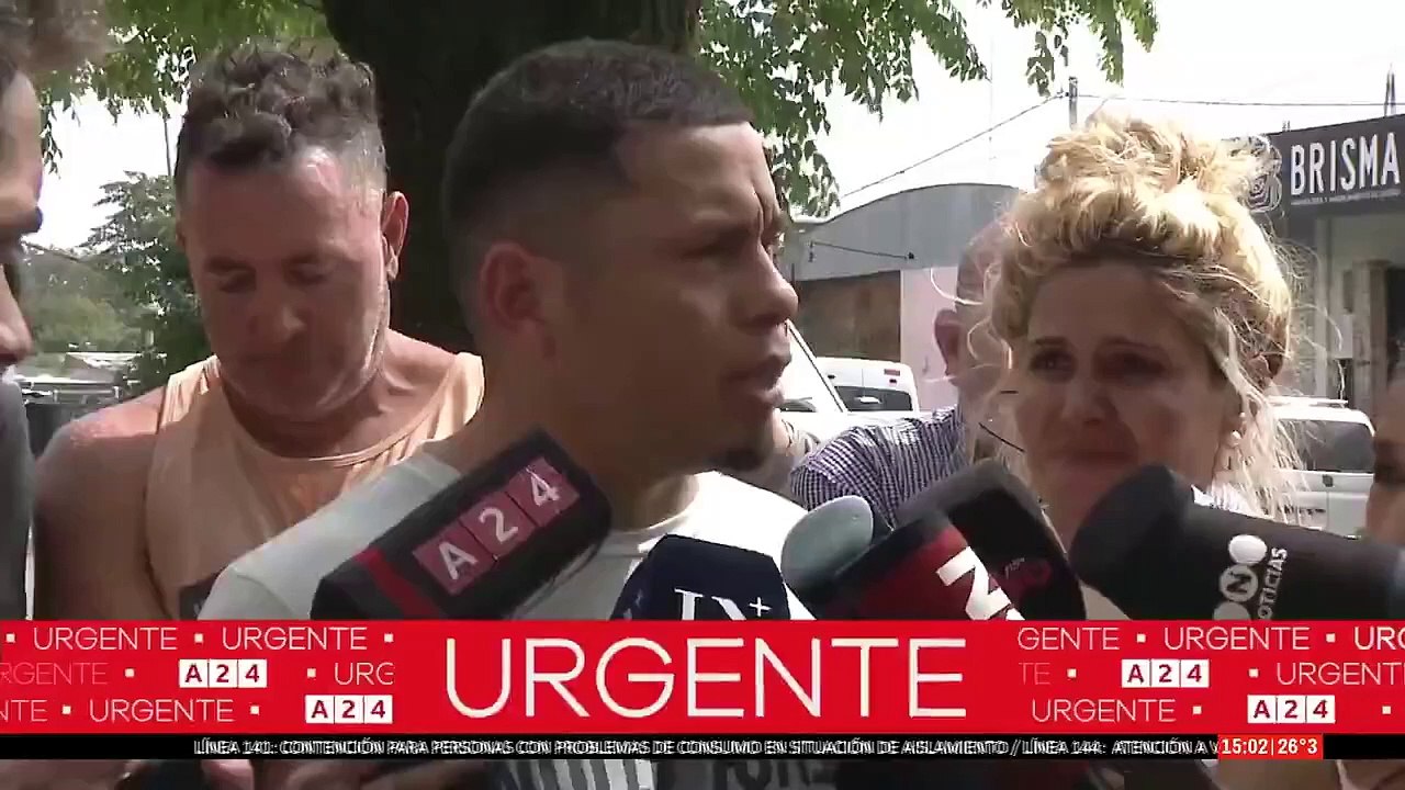 A24.com - 💬 HABLA EL PAPÁ DE KIM, LA NENA QUE MURIÓ EN UN ROBO EN LA PLATA  ''Me gustaría que