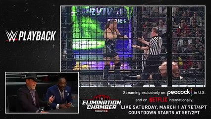 Shawn Michaels and Booker T react to the first Elimination Chamber_ WWE Playback