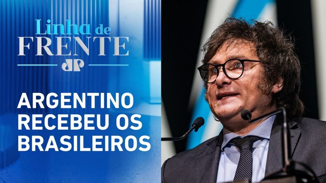 Javier Milei é escolhido ‘Economista do Ano’ por economistas do Brasil | LINHA DE FRENTE