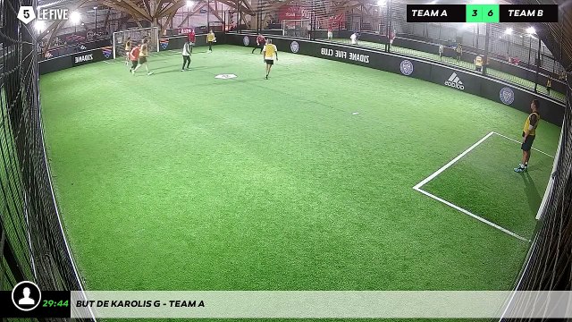 But de Karolis G - Team A