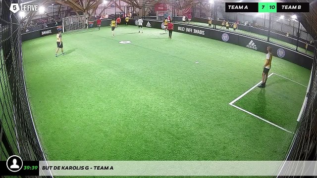 But de Karolis G - Team A