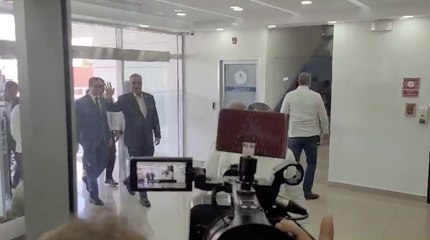 Llegada del presidente Luis Abinader al Ministerio de Trabajo