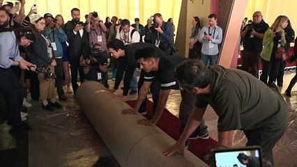 Tapete vermelho para o Oscar