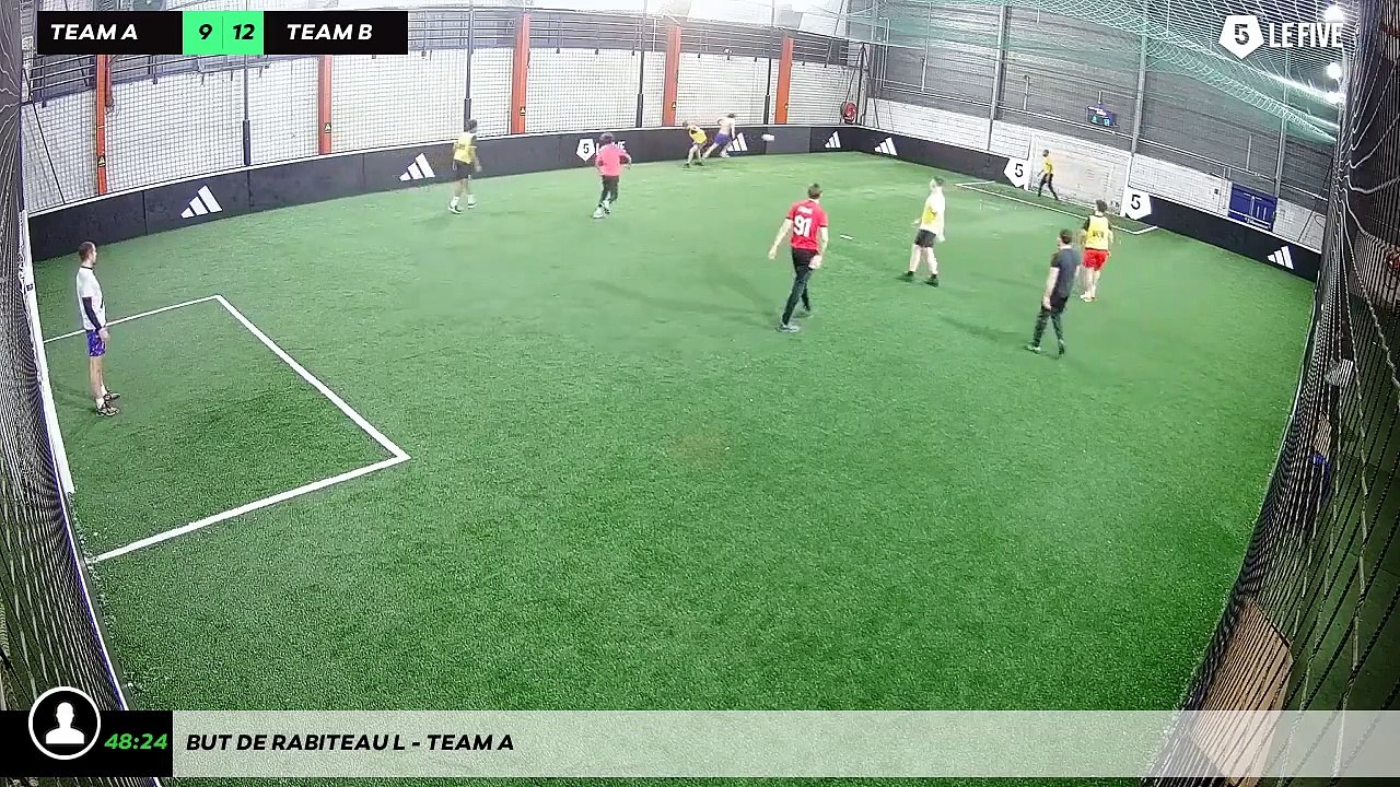 But de Rabiteau L - Team A
