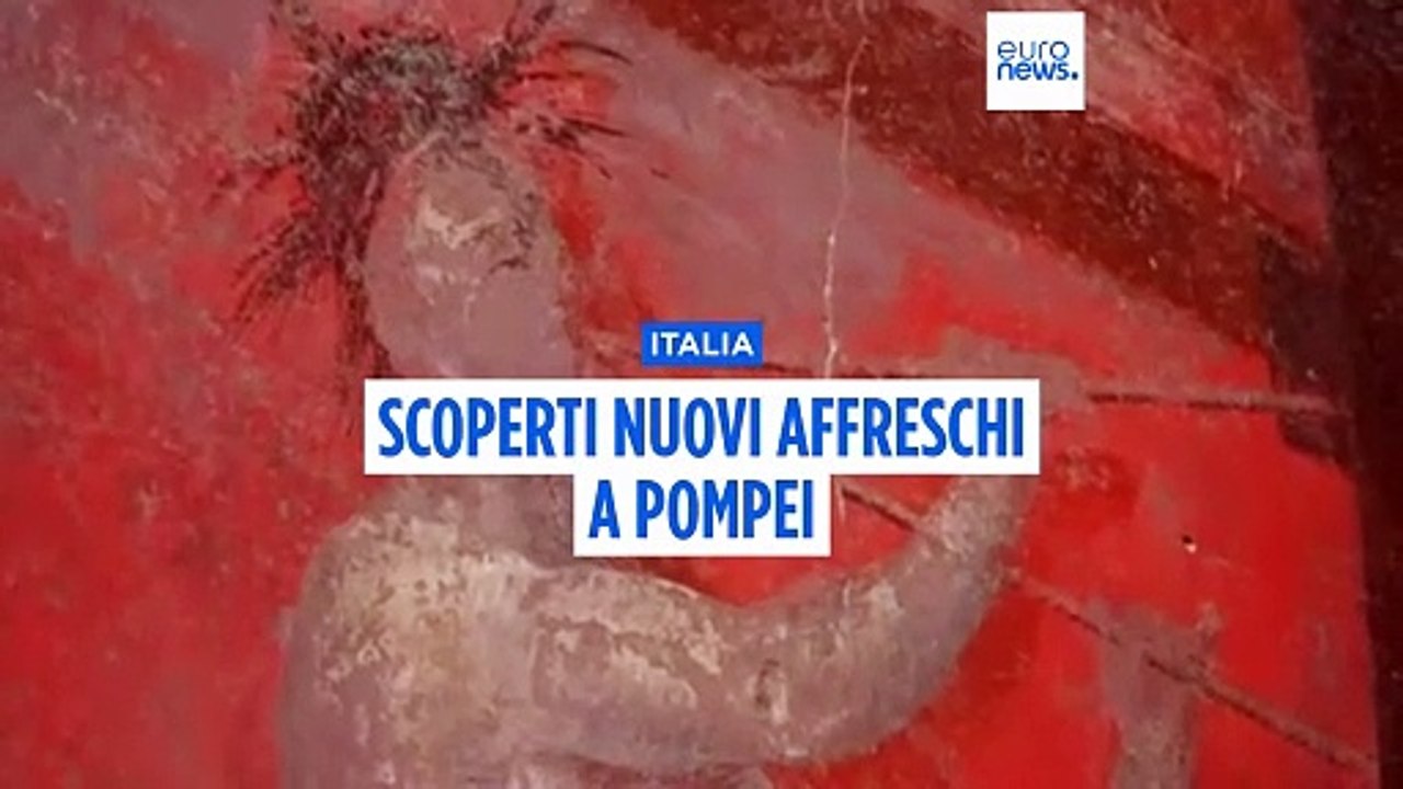 Pompei, gli scavi portano alla luce una nuova villa dei Misteri: gli affreschi sono straordinari