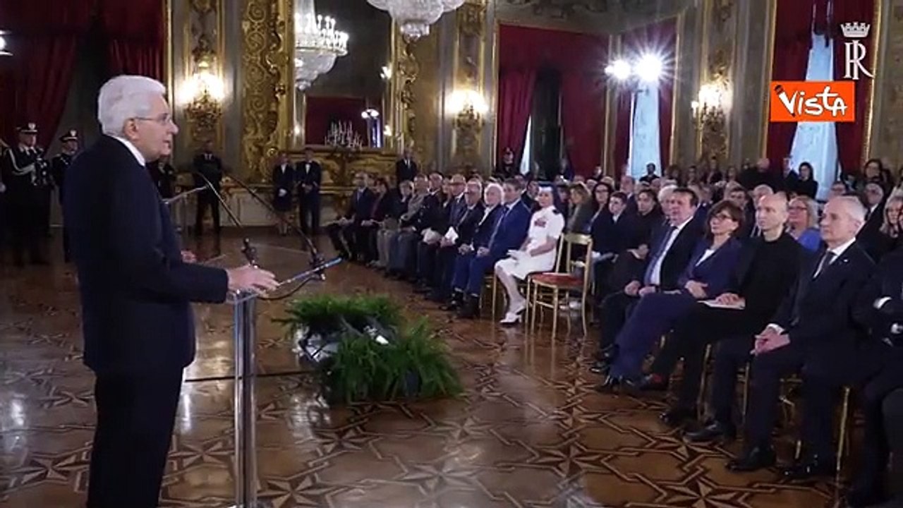 Mattarella: "In una società piena di solitudini, la risposta è la solidarietà"