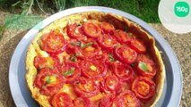 Tarte aux tomates confites maison