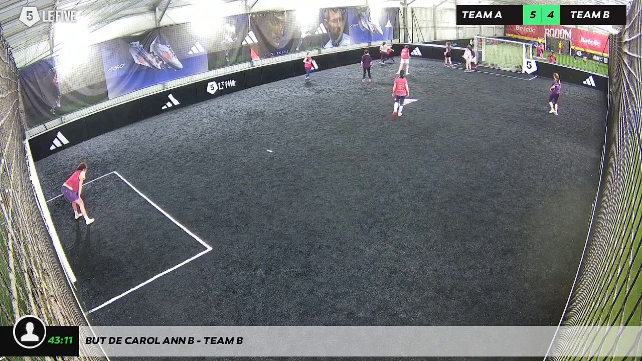 But de Carol Ann B - Team B