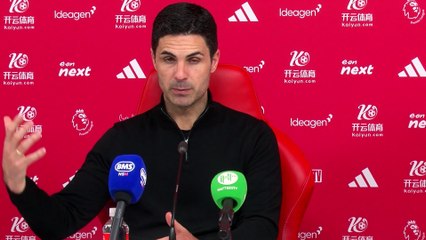Arteta very disappointed not to win against Nottingham Forest