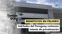 Jubilados rechazan intento de privatización