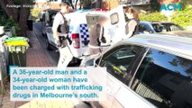 Pair arrested for Port Melbourne drug trafficking