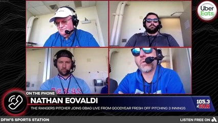 Nathan Eovaldi live from Spring Training on gearing up for a bounce back in 2025