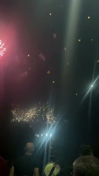 Le Feu d’artifice du 14 juillet Grenoble  Parc Jean-Verlhac Villeneuve #france #grenoble #show (31)