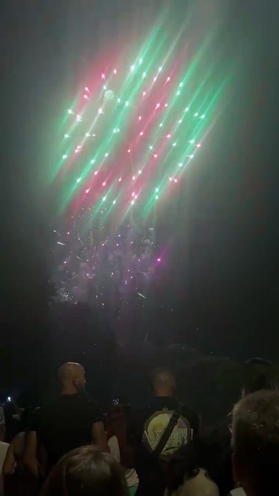 Le Feu d’artifice du 14 juillet Grenoble  Parc Jean-Verlhac Villeneuve #france #grenoble #show (44)