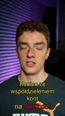 Koniec darmowego współdzielenia Netfliksa w Polsce #shorts