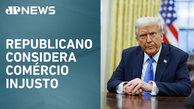 Trump confirma tarifa de 25% sobre produtos da União Europeia