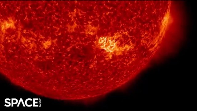 Double-Solar M-Flares Blast Enormous Coronal Mass Ejection