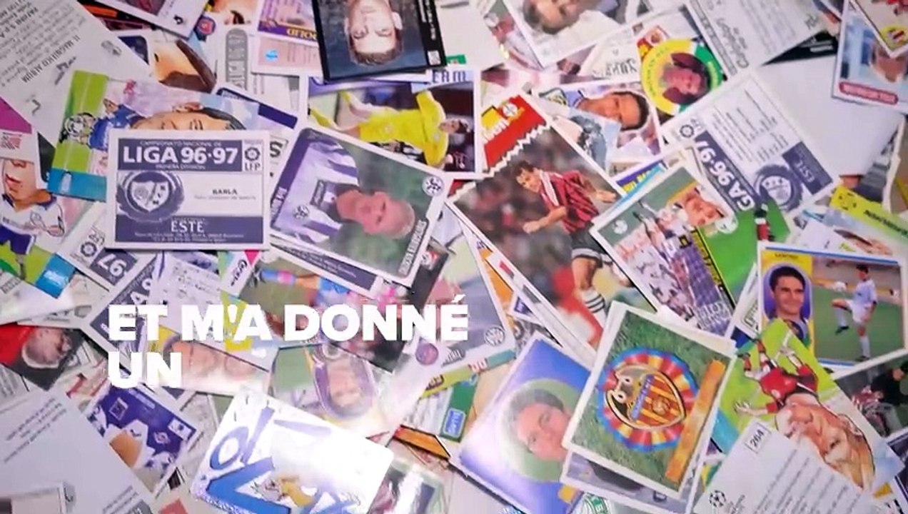 Mon étrange collection : il possède des millions d'autocollants de football