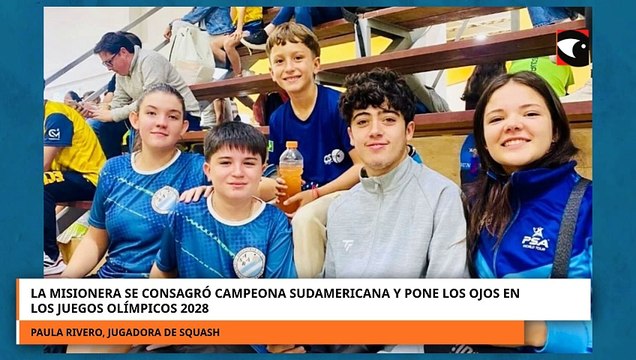 La misionera se consagró campeona sudamericana y pone los ojos en los Juegos Olímpicos 2028
