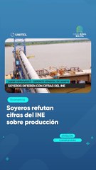 Soyeros refutan cifras del INE sobre producción