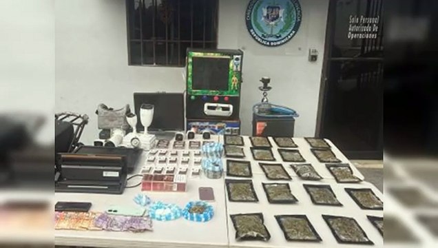 Policía Nacional desmantela puntos de drogas en Capotillo