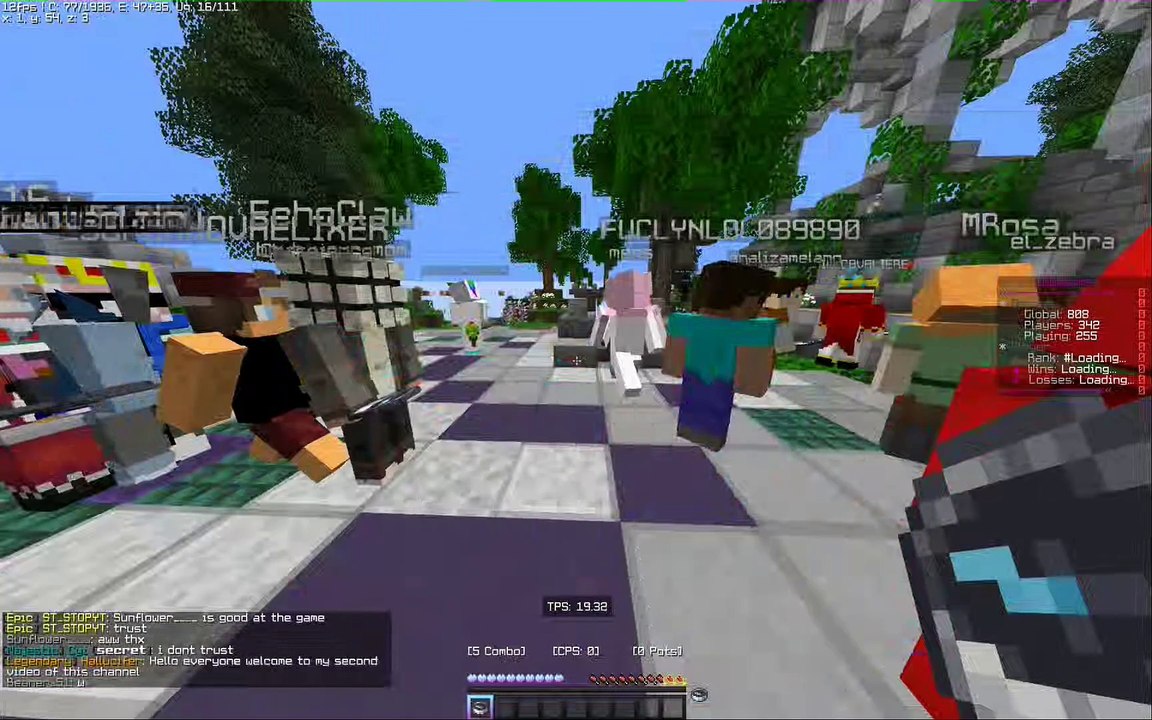 Terrible time playing bedwars lol