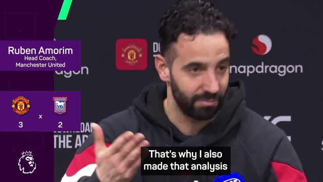 Amorim admits to difficulties adjusting to Man United's play style