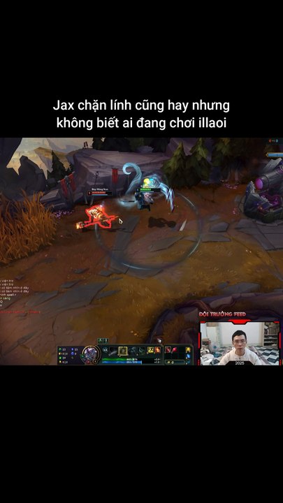 Jax chặn lính cũng hay nhưng không biết ai đang chơi illaoi #jax #illaoi #lienminhhuyenthoai #leagueoflegends