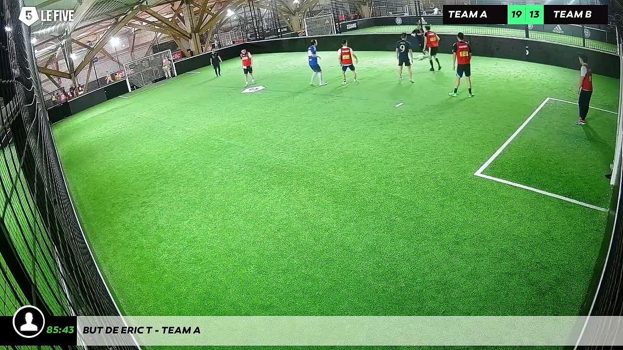 But de Eric T - Team A