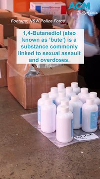 More than 6.5 tonnes of date rape drug ‘bute’ seized