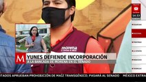 Yunes defiende su ingreso a bancada de Morena en Senado