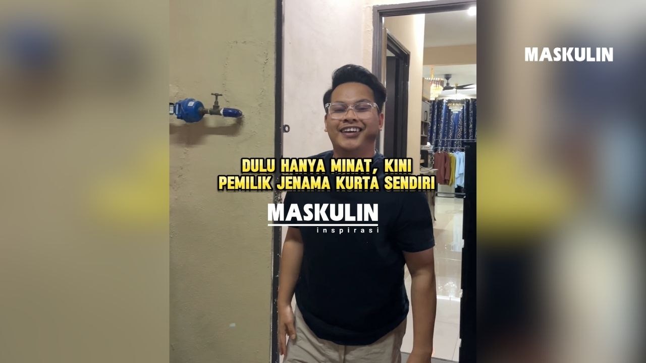Dulu Hanya Minat, Kini Pemilik Jenama Kurta Sendiri