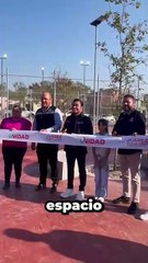 Felix Arratia entrega Espacio de Unidad en Vistas del Río