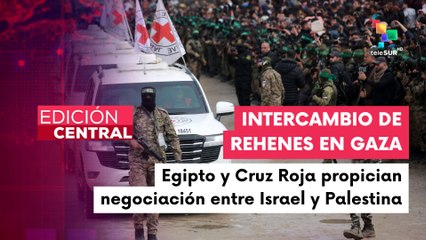 Palestina e Israel realizarán intercambio con la medición de Egipto y la Cruz roja