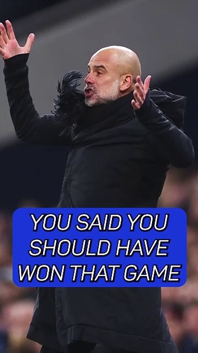 Guardiola admits you'll NEVER see the old Man City