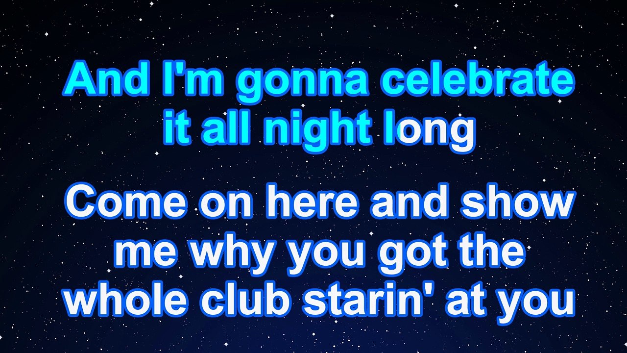 Karaoke♬ Straight up & Down - Bruno Mars 【No Guide Melody】 Instrumental