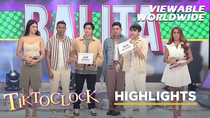 TiktoClock: Asero boys ng ‘Mga Batang Riles,’ sasabak sa ‘Ulo ng mga Balita’!