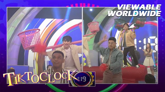 TiktoClock: Asero boys, magamit kaya ang angas nila sa ‘Salo-Salo Race’?