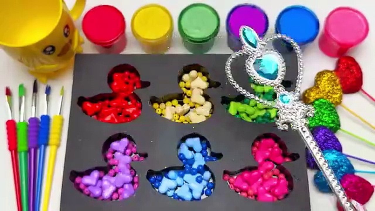 Cutting ASMR _ Sastifying Mixing All RAINBOW SLIME Creates Glitter EGGS Like MAG