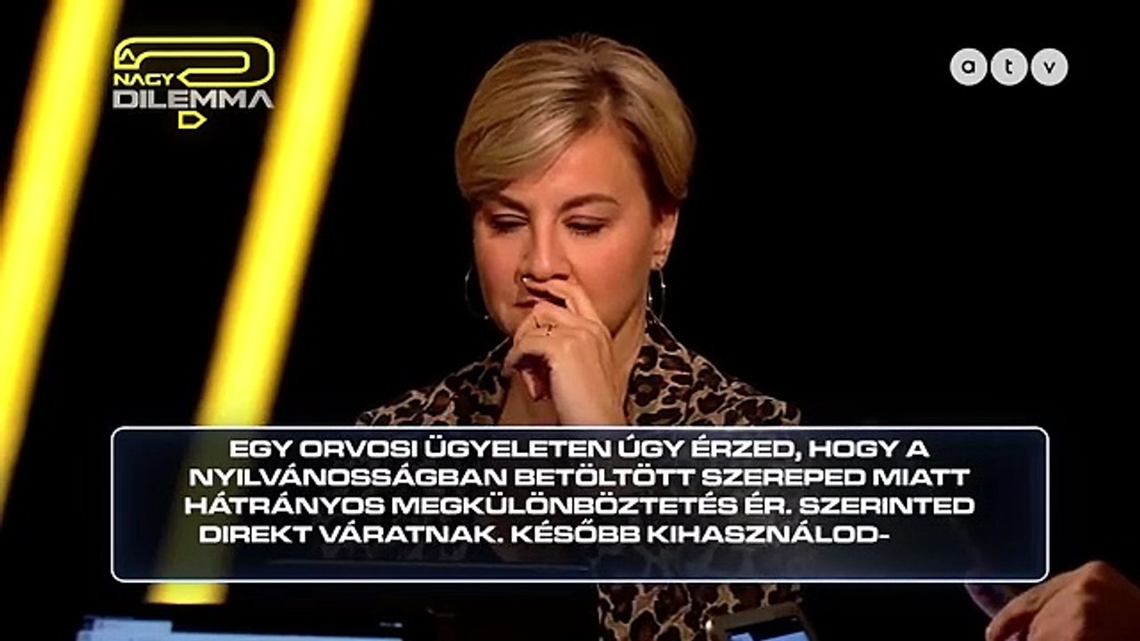 A NAGY DILEMMA - Ábel Anita és Majoros Péter Majka