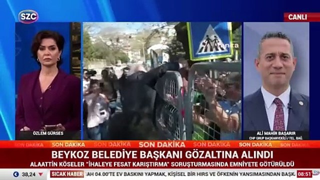 Beykoz Belediye başkanı Gözaltına alındı! Ali Mahir Başarır: Tam bir hukuksuzluk hali var