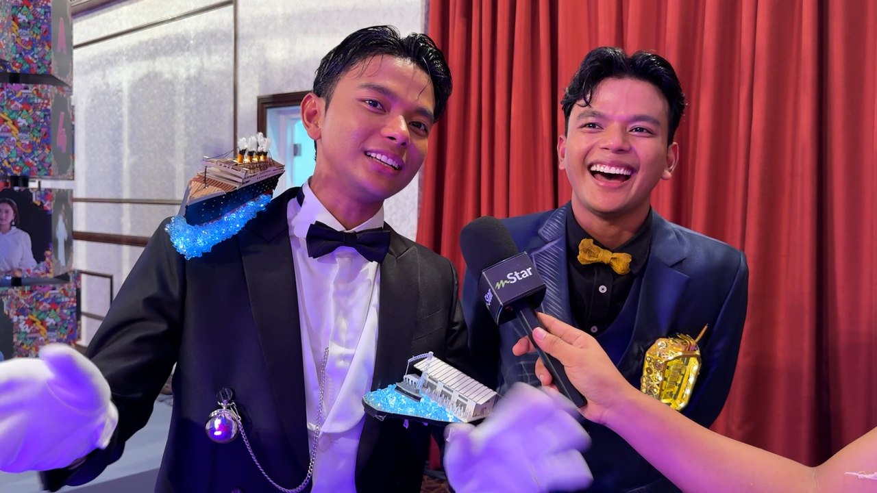 Gigih demi content, kembar kacak ini sanggup be...